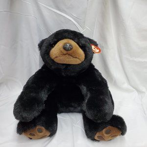 28" Ty Black Bear Large Paws Classic Plush